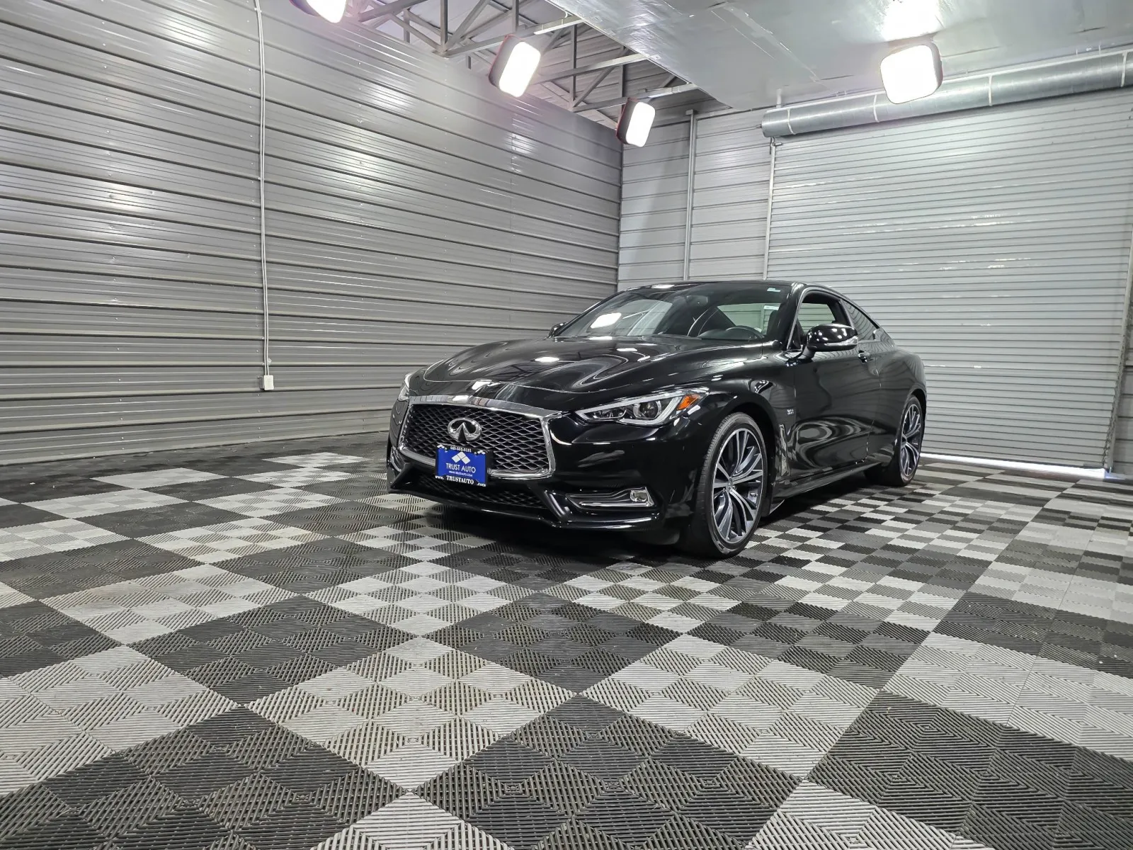 Black 2017 INFINITI Q60 3.0t Premium for sale in Sykesville, MD