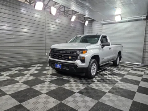 Blue 2022 Chevrolet Silverado 1500 Work Truck for sale in Sykesville, MD