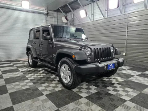 Another view of 2017 Jeep Wrangler Unlimited Willys Wheeler for sale in Sykesville, MD at Trust Auto