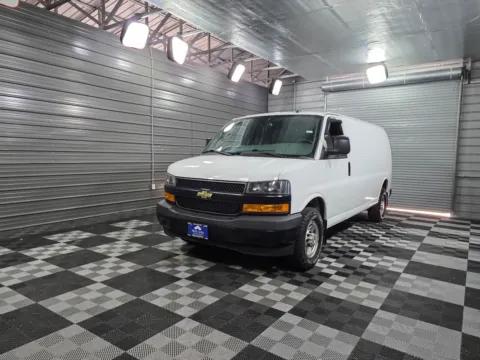 Blue 2020 Chevrolet Express Cargo Van 2500 for sale in Sykesville, MD
