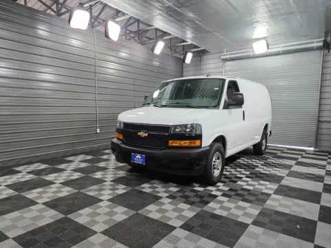 Blue 2020 Chevrolet Express Cargo Van 2500 for sale in Sykesville, MD