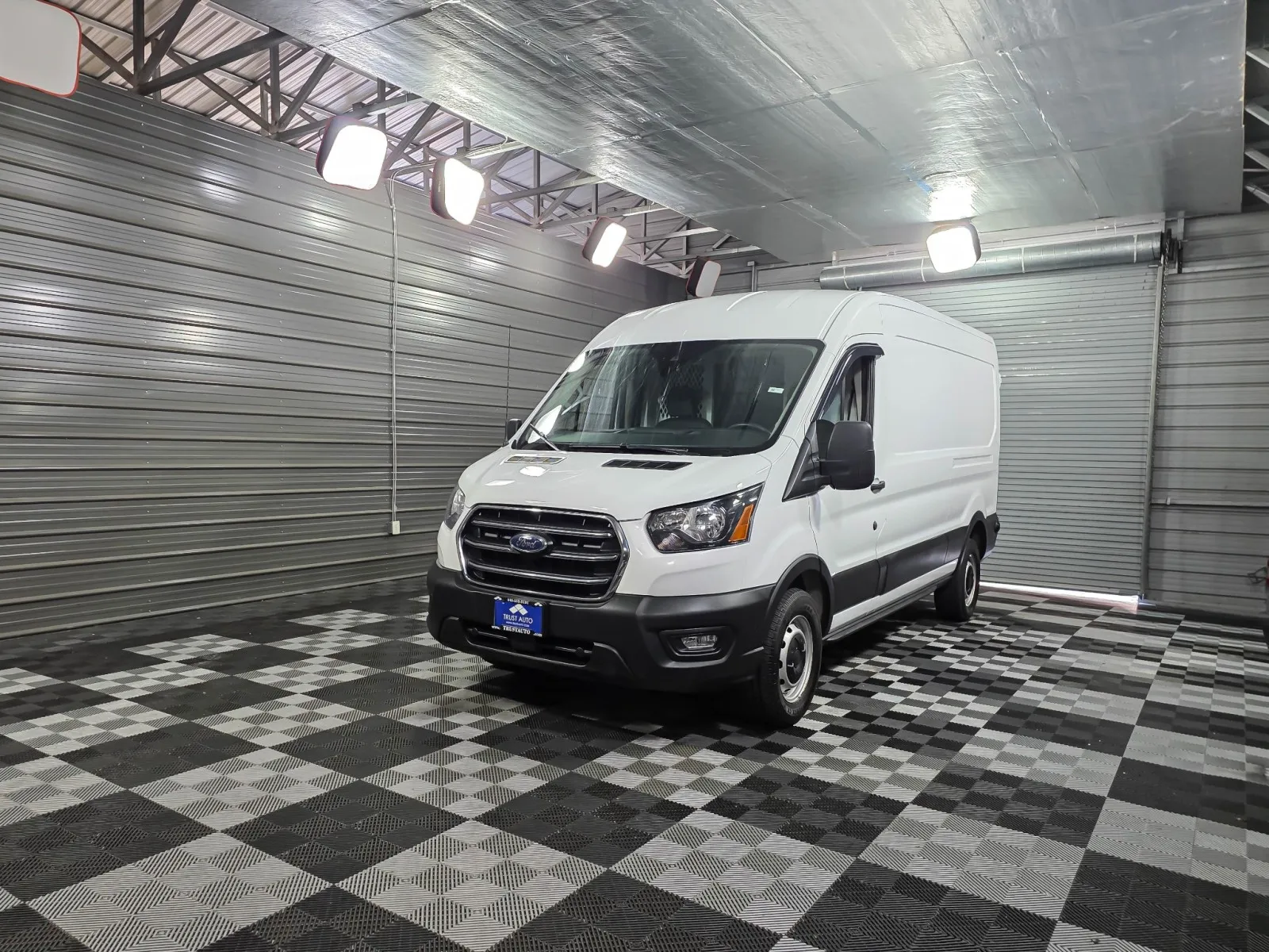 Silver 2020 Ford Transit Cargo Van 250 for sale in Sykesville, MD