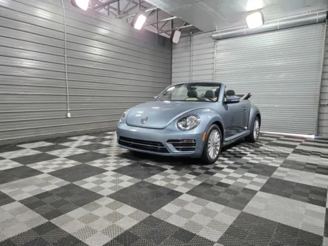 Blue 2019 Volkswagen Beetle Convertible S for sale in Sykesville, MD