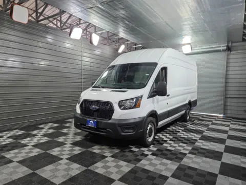 Blue 2021 Ford Transit Cargo Van 350 for sale in Sykesville, MD