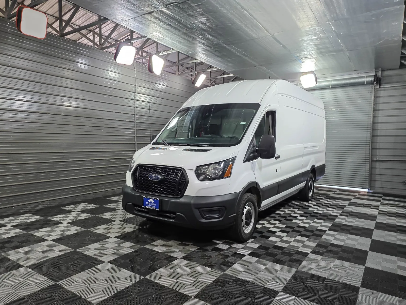 Blue 2021 Ford Transit Cargo Van 350 for sale in Sykesville, MD