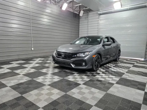 Beige 2019 Honda Civic Hatchback EX for sale in Sykesville, MD