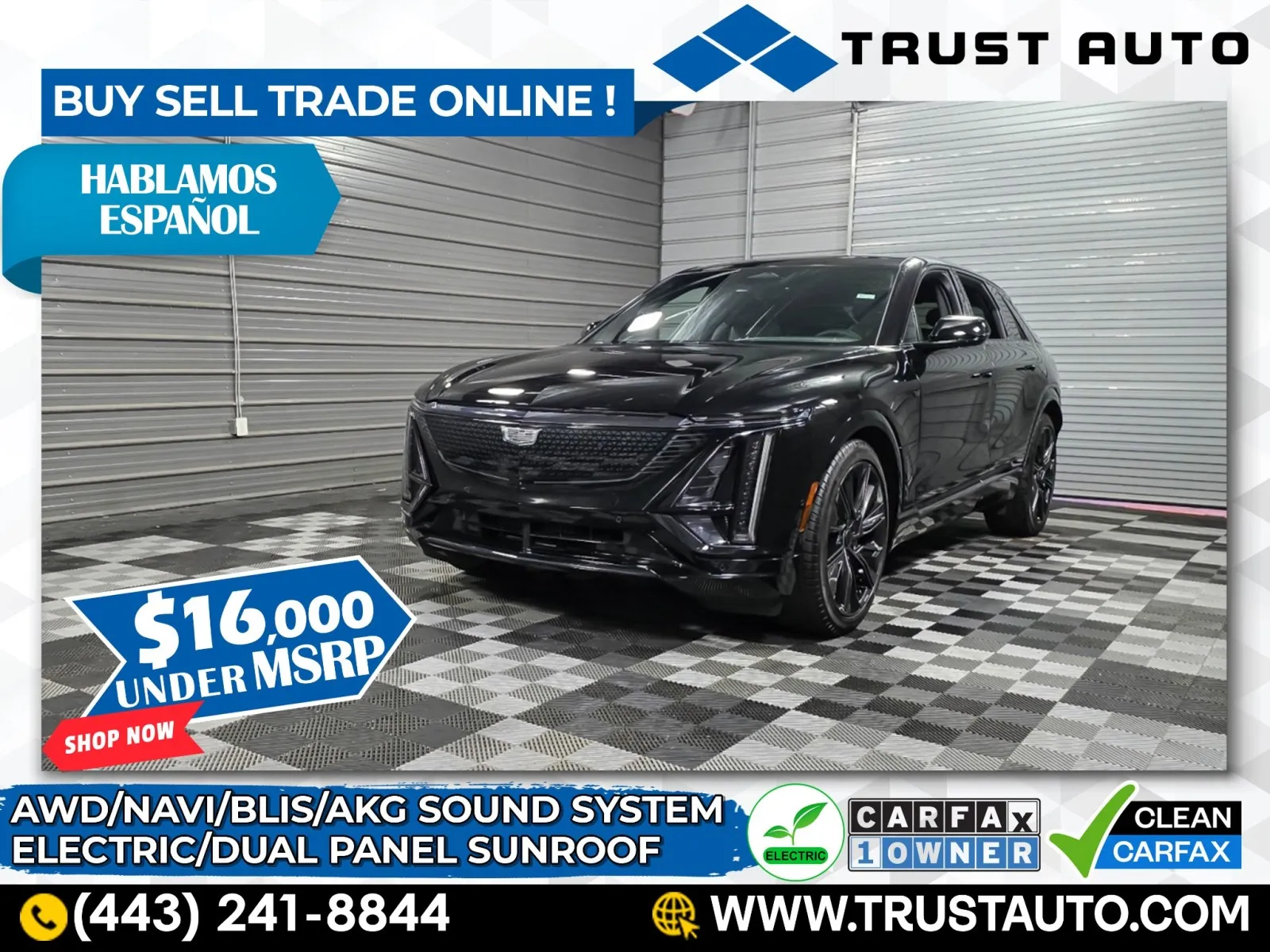 2025 Cadillac LYRIQ Sport Electric Luxury SUV for sale in Sykesville, MD