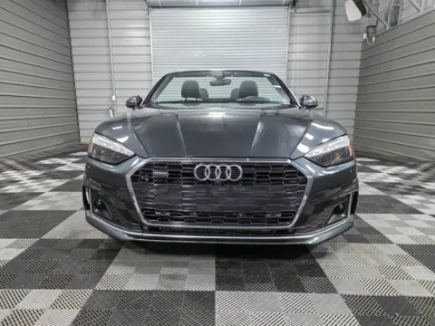 Another view of 2021 Audi A5 Cabriolet Premium Plus 45 TFSI Quattro AWD Luxury Soft-Top Convertible for sale in Sykesville, MD at Trust Auto