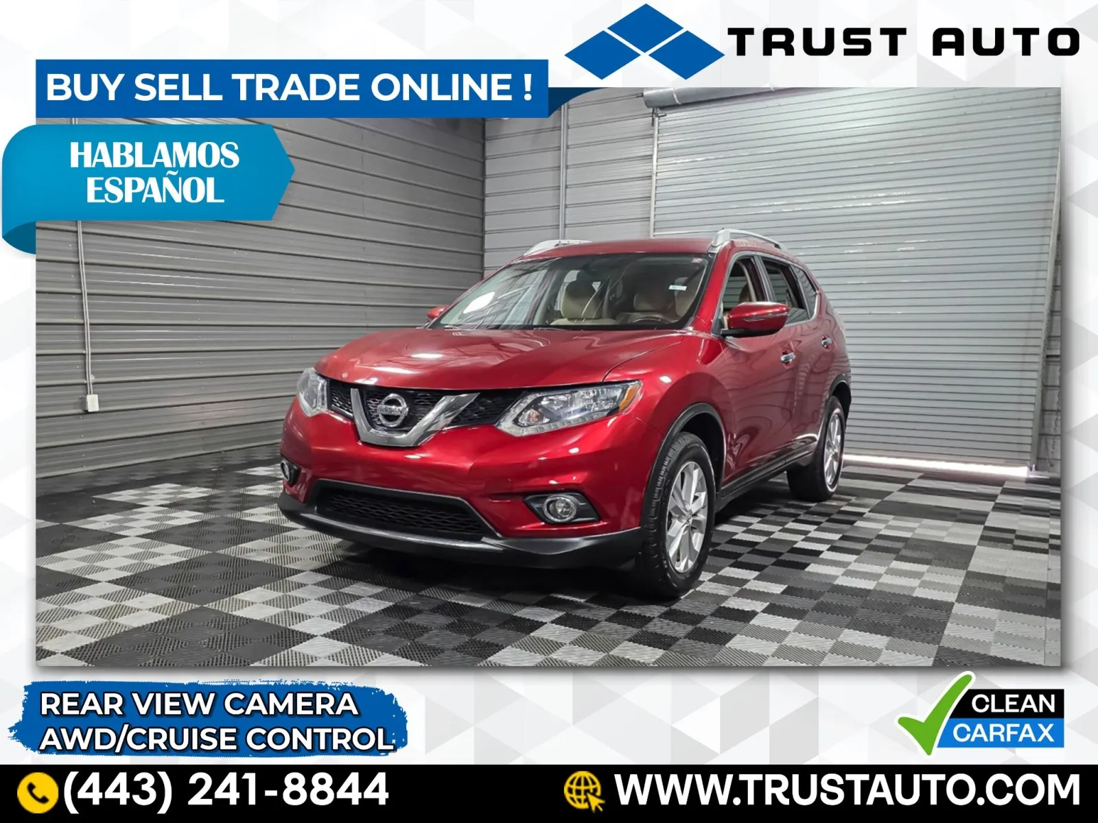 2016 Nissan Rogue SV AWD SUV