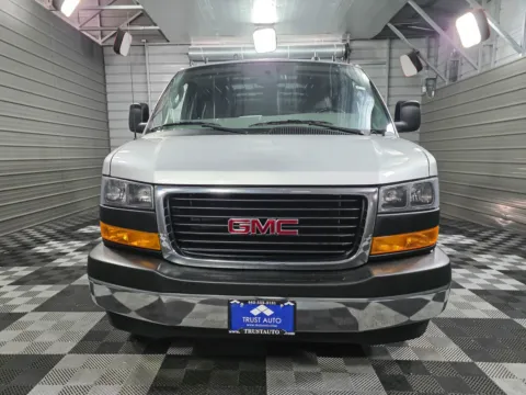 Another view of 2023 GMC Savana 2500 Cargo 135''WB Minivan/Van w/Roof Racks for sale in Sykesville, MD at Trust Auto