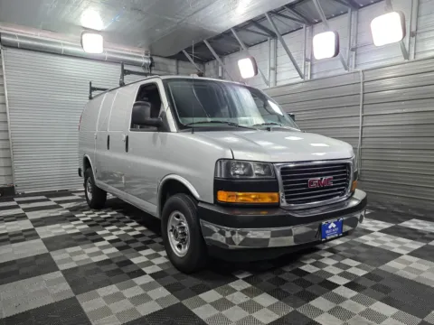 More photos of 2023 GMC Savana 2500 Cargo 135''WB Minivan/Van w/Roof Racks at Trust Auto, MD