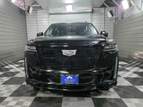 Another view of 2023 Cadillac Escalade Sport Platinum 4WD 7-Passenger Duramax Diesel Luxury SUV w/Onyx Pkg for sale in Sykesville, MD at Trust Auto