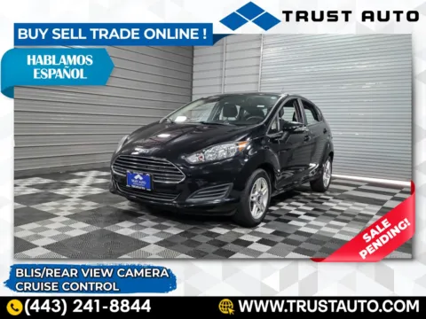Black 2018 Ford Fiesta SE Hatchback for sale in Sykesville, MD