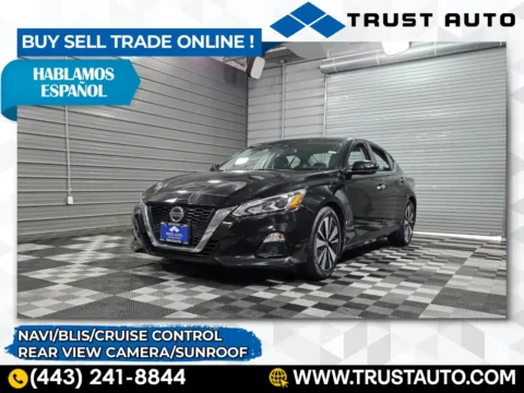 Black 2020 Nissan Altima 2.5 SL Sedan for sale in Sykesville, MD