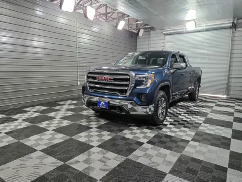 Blue 2021 GMC Sierra 1500 SLE for sale in Sykesville, MD
