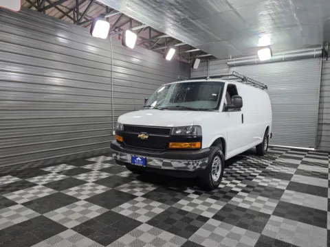 Blue 2020 Chevrolet Express Cargo Van 2500 for sale in Sykesville, MD