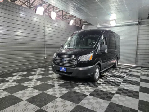 Gray 2018 Ford Transit Passenger Wagon XL for sale in Sykesville, MD