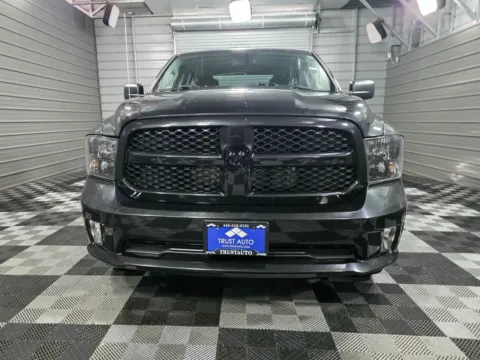 Another view of 2017 Ram 1500 Express 4WD Quad Cab 5.7L V8 HEMI 6-Pass Pickup Truck for sale in Sykesville, MD at Trust Auto