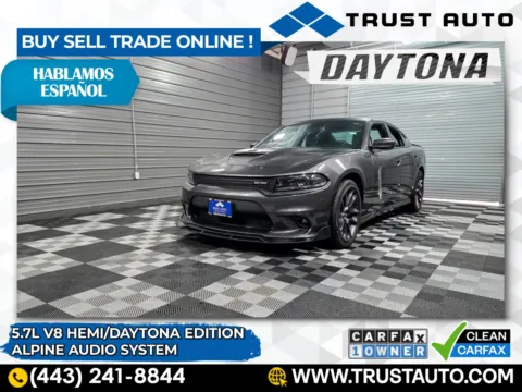 Gray 2022 Dodge Charger R/T Daytona Edition 5.7L V8 HEMI Sedan for sale in Sykesville, MD