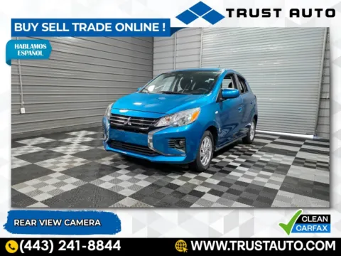 Blue 2024 Mitsubishi Mirage LE Hatchback for sale in Sykesville, MD