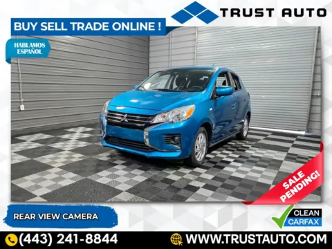 Blue 2024 Mitsubishi Mirage LE Hatchback for sale in Sykesville, MD