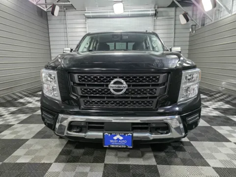Another view of 2021 Nissan Titan SV 4WD Crew Cab Pickup Truck for sale in Sykesville, MD at Trust Auto