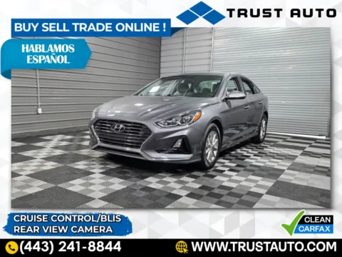 Gray 2018 Hyundai Sonata Eco Sedan for sale in Sykesville, MD