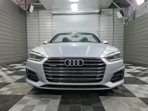 Another view of 2019 Audi A5 45 TFSI Quattro Premium Plus AWD Soft-Top Luxury Cabriolet Convertible for sale in Sykesville, MD at Trust Auto