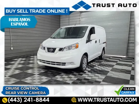 White 2021 Nissan NV200 Compact Cargo SV Minivan/Van for sale in Sykesville, MD