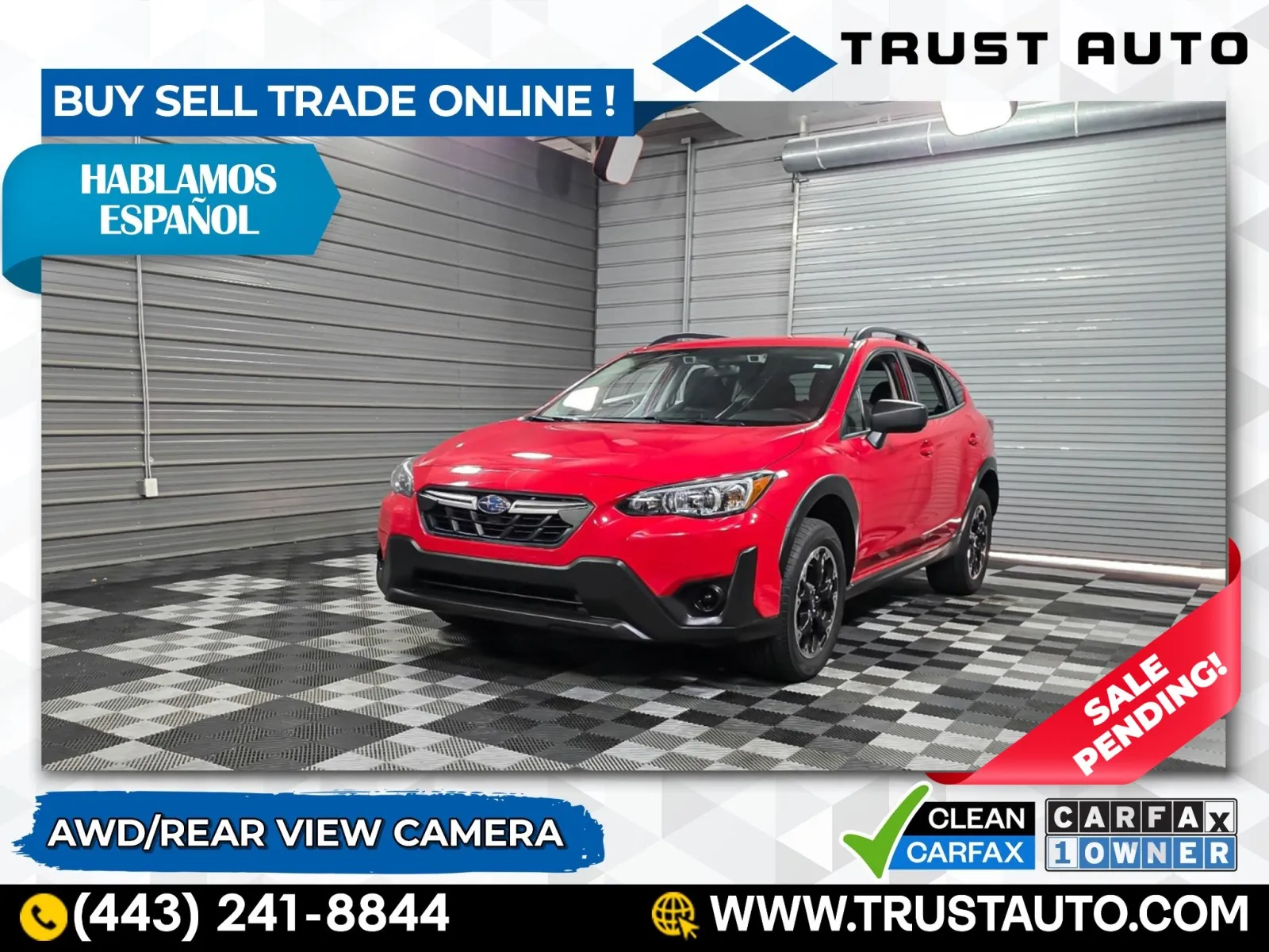 2023 Subaru Crosstrek AWD SUV for sale in Sykesville, MD