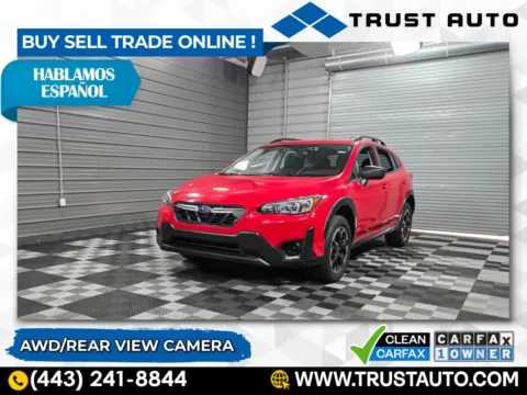 Red 2023 Subaru Crosstrek AWD SUV for sale in Sykesville, MD