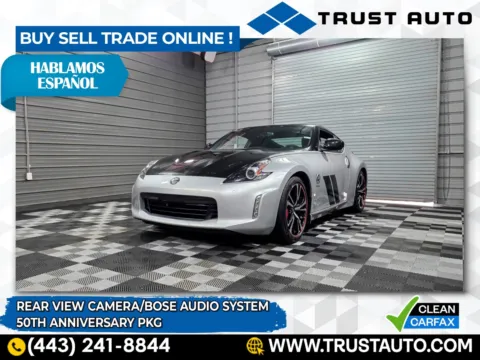 Silver 2020 Nissan 370Z Coupe Sport 50TH ANNIVERSARY EDITION for sale in Sykesville, MD