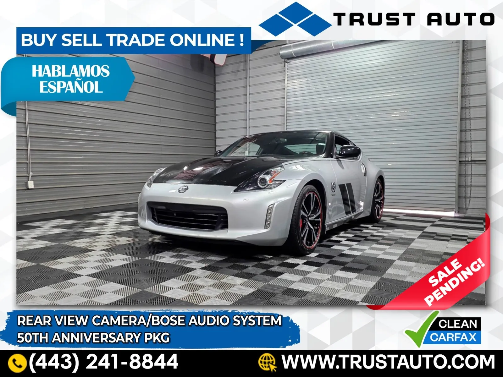 2020 Nissan 370Z Coupe Sport 50TH ANNIVERSARY EDITION for sale in Sykesville, MD