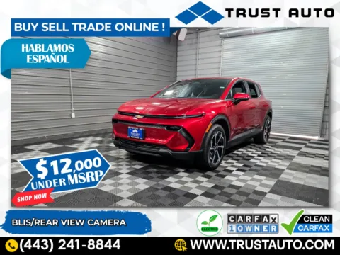Red 2025 Chevrolet Equinox EV LT Electric SUV for sale in Sykesville, MD