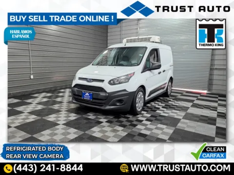 White 2018 Ford Transit Connect XL 105'' WB Minivan/Van w/Refrigerated Body for sale in Sykesville, MD