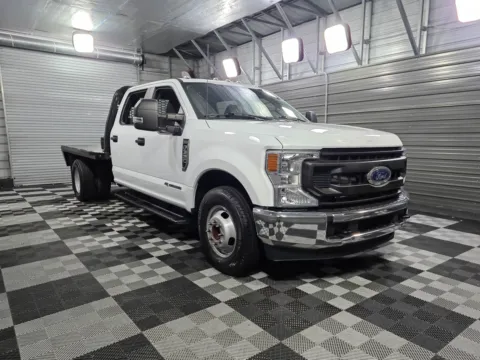 More photos of 2022 Ford Super Duty F-350 Chassis Flatbed XL DRW Crew Cab Dually 6.7L Diesel Pickup Truck at Trust Auto, MD