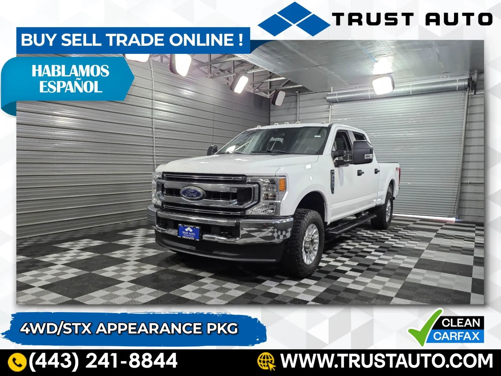 2020 Ford Super Duty F-250 SRW XL 4WD Crew Cab Pickup Truck w/Appearance Pkg for sale in Sykesville, MD
