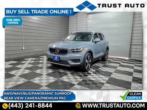 Gray 2020 Volvo XC40 Momentum AWD SUV for sale in Sykesville, MD