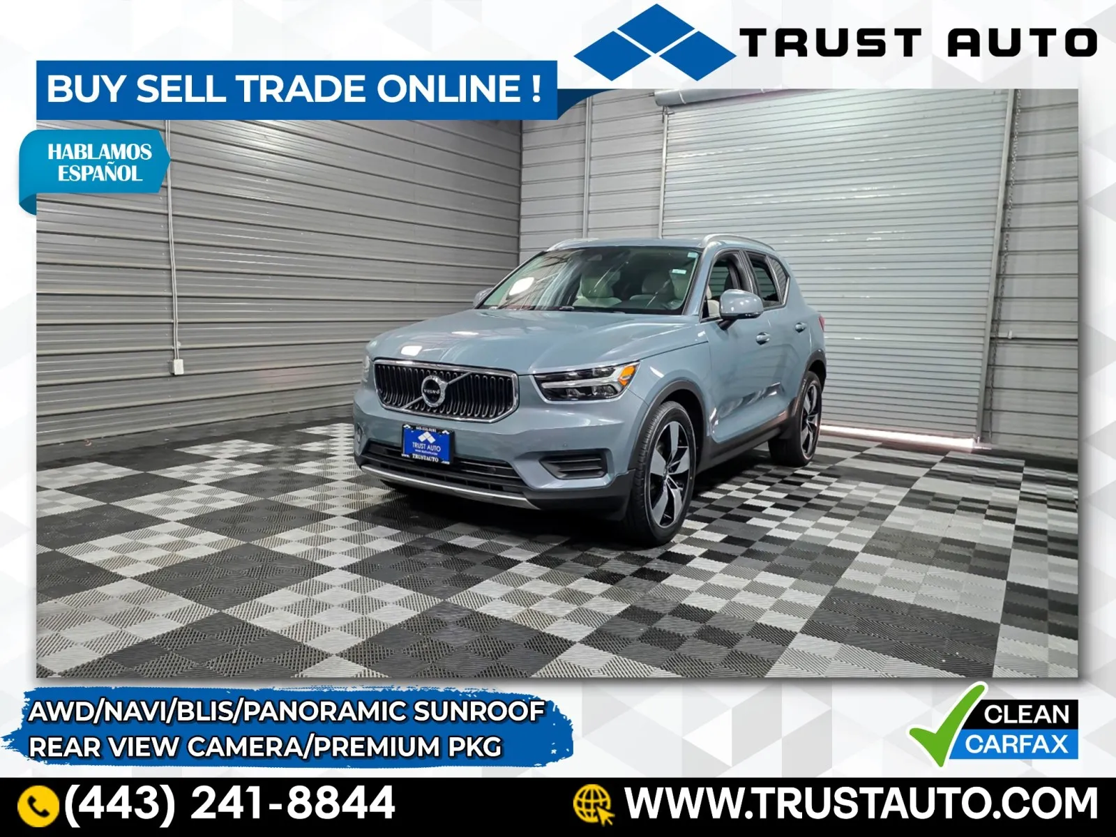Gray 2020 Volvo XC40 Momentum AWD SUV for sale in Sykesville, MD