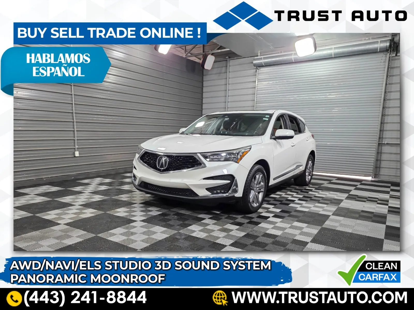 2021 Acura RDX SH-AWD SUV w/Advance Package for sale in Sykesville, MD