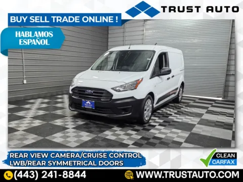 White 2021 Ford Transit Connect XL LWB 121''WB Minivan/Van w/Rear Symmetrical Doors for sale in Sykesville, MD