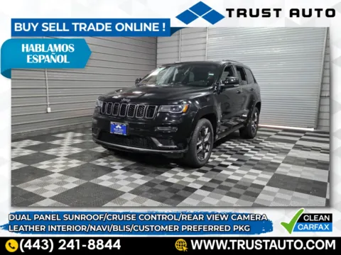 Black 2020 Jeep Grand Cherokee Limited X 4WD SUV W/Customer Preferred Pkg for sale in Sykesville, MD
