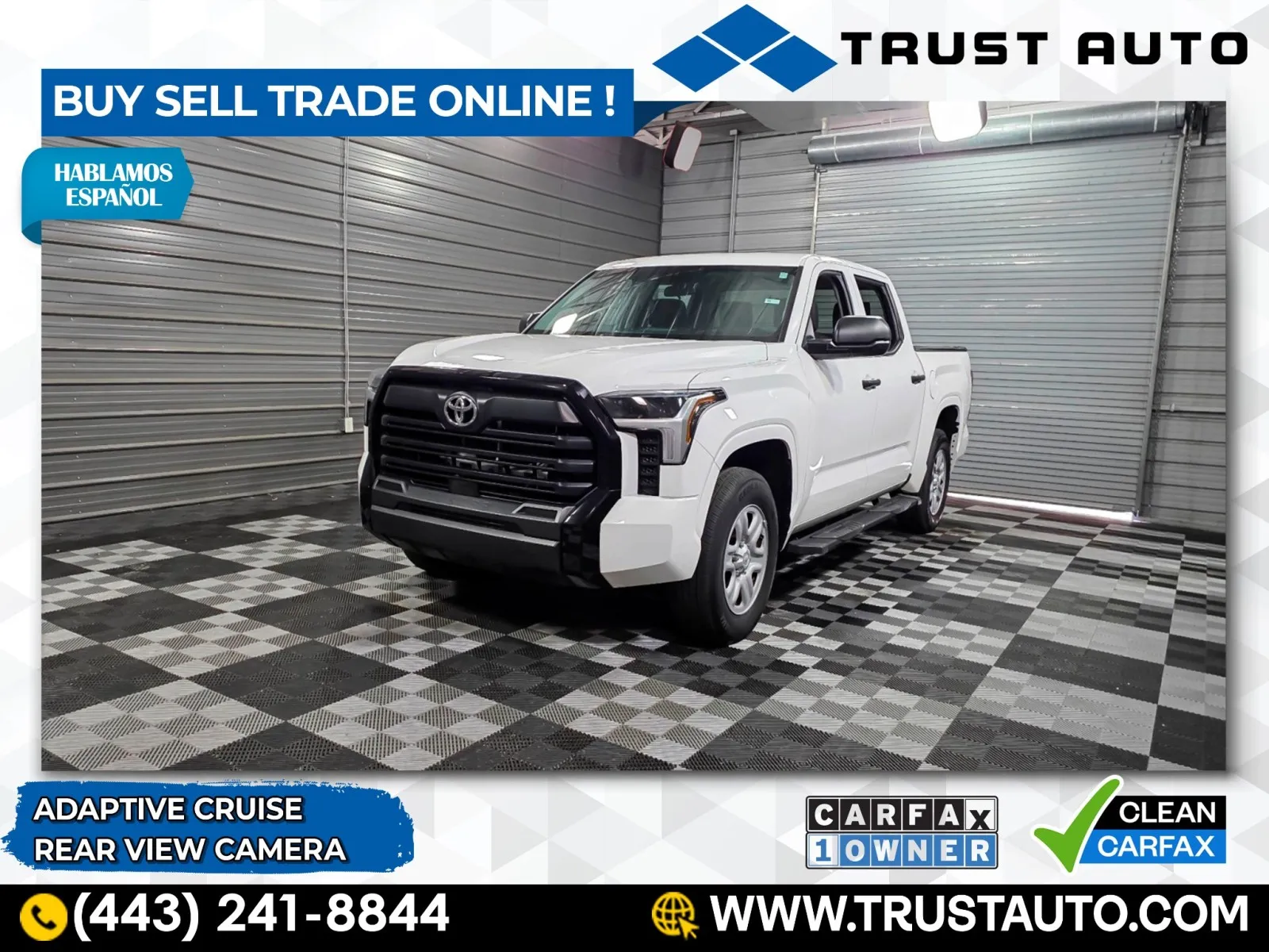 2022 Toyota Tundra SR CrewMax RWD Pickup Truck for sale in Sykesville, MD