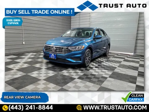 Blue 2021 Volkswagen Jetta S 4-Door Sedan for sale in Sykesville, MD