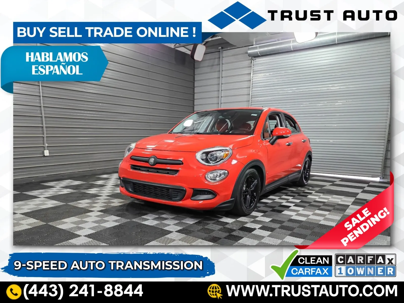 2018 Fiat 500X Pop SUV for sale in Sykesville, MD