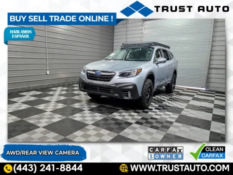 Silver 2022 Subaru Outback Premium AWD SUV for sale in Sykesville, MD