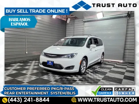 White 2019 Chrysler Pacifica Touring L 35th Anniversary 8-Passenger Minivan/Van for sale in Sykesville, MD