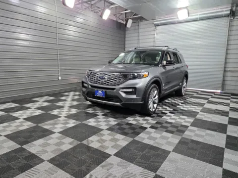 Blue 2021 Ford Explorer Platinum for sale in Sykesville, MD