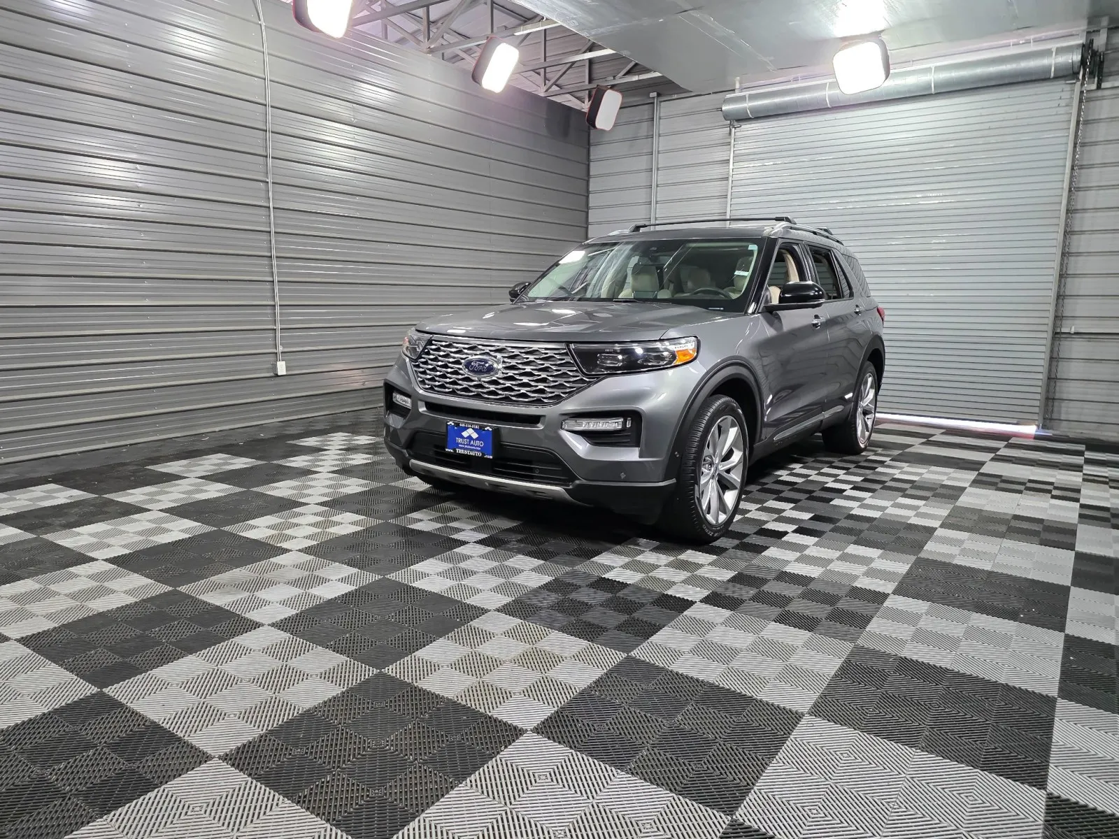 Blue 2021 Ford Explorer Platinum for sale in Sykesville, MD