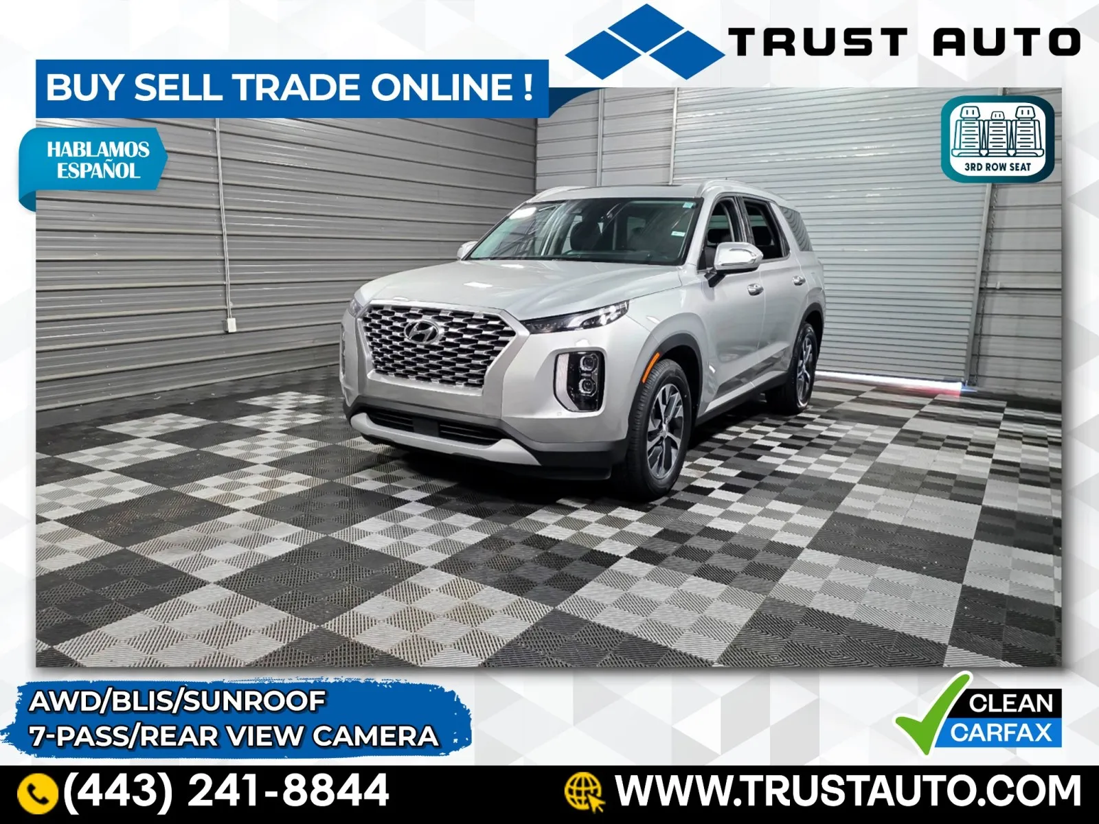 2022 Hyundai Palisade SEL AWD 7-Passenger SUV for sale in Sykesville, MD